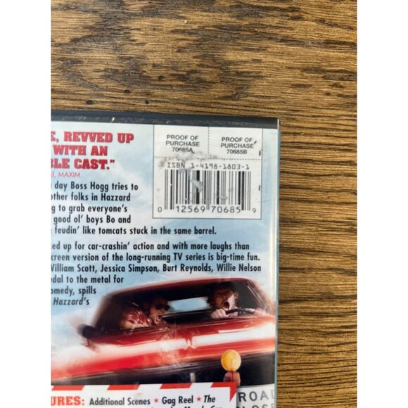 The Dukes Of Hazzard DVD 2005 Comedy Johnny Knoxville Jessica Simpson Pre-Owned - Picture 4 of 4